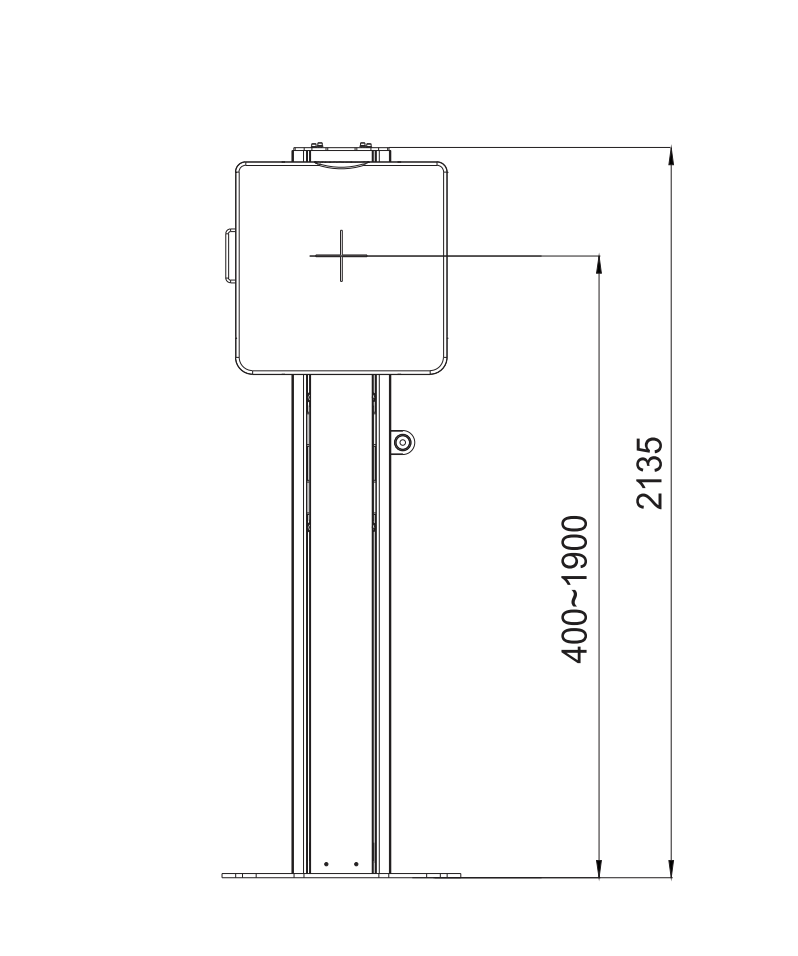 ECORAY HF-525 Plus RX de piso análogo - Imagen 3