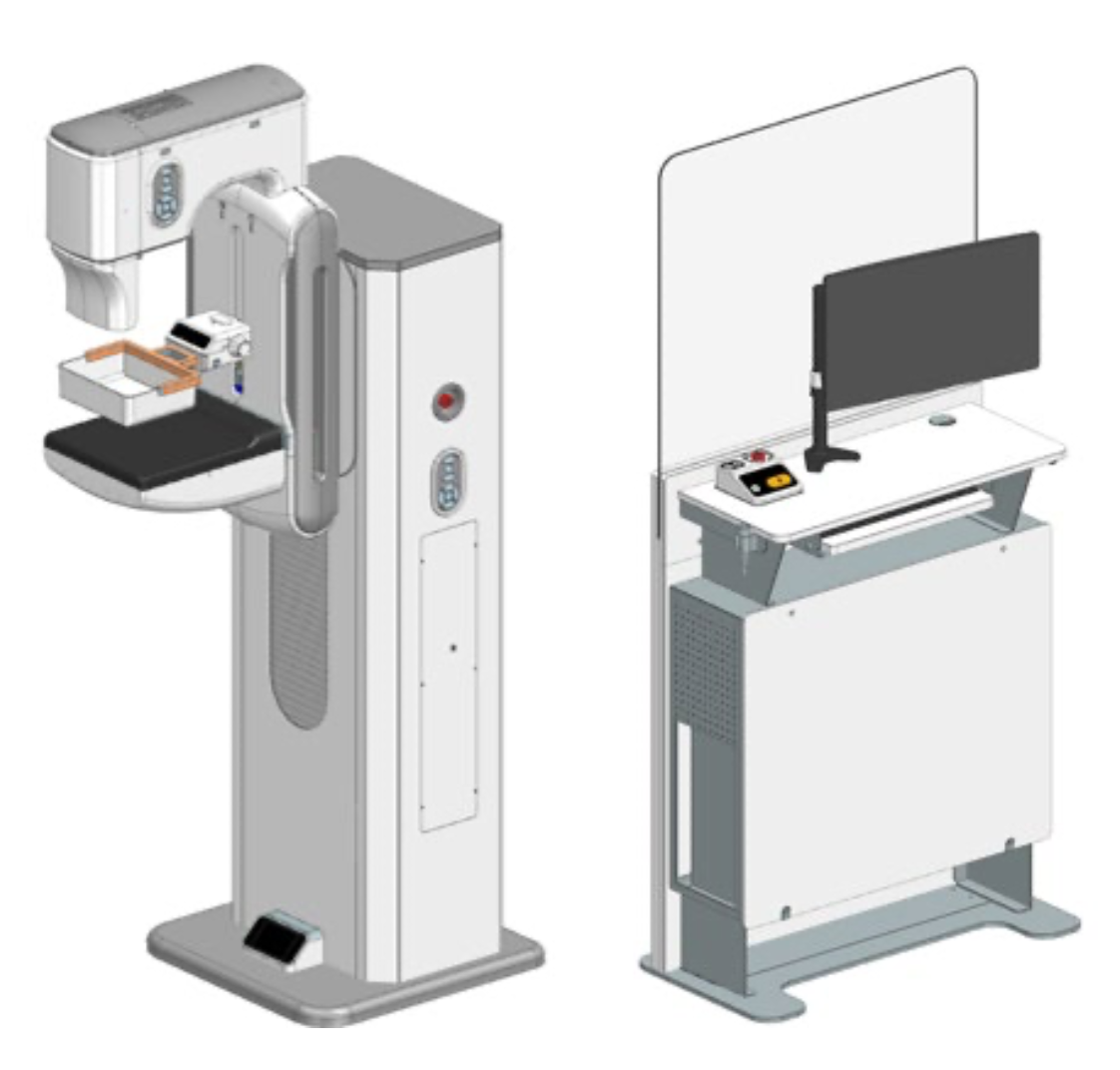 Sistema de Mamografía Digital Directo Vieworks VDMS-1000S